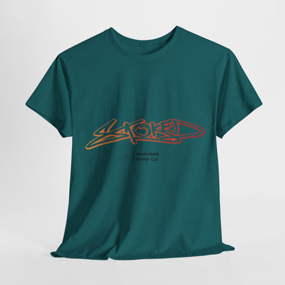 HUAHINE Surf Co " Stoked "Unisex Heavy Cotton Tee